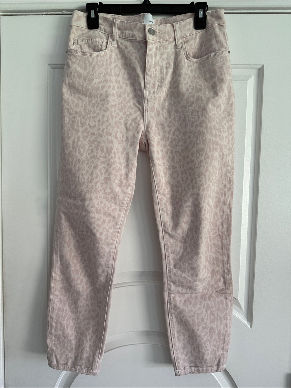 Pink Cheetah Jeans from Current Elliott